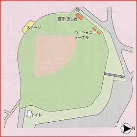 自由広場見取り図