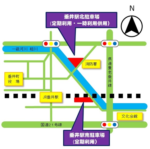 駐車場配置図