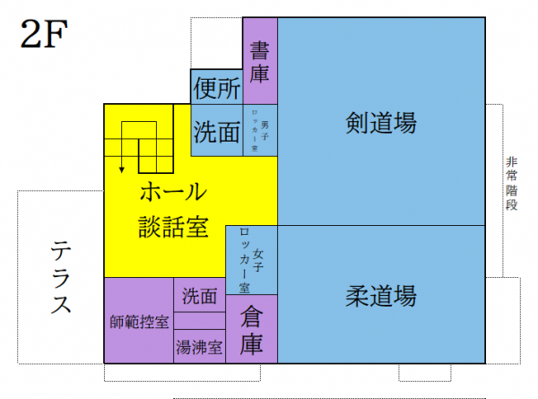 体育センター2階