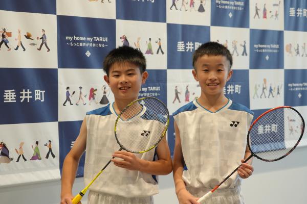 出場選手２名